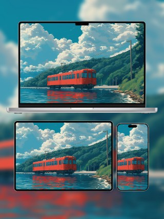 宫崎骏治愈系风景壁纸免费下载 | 高清4k手机电脑桌面平板壁纸 | 共4张