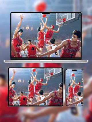 灌篮高手卡通壁纸免费下载 | 高清4k手机电脑桌面平板壁纸 | 共5张