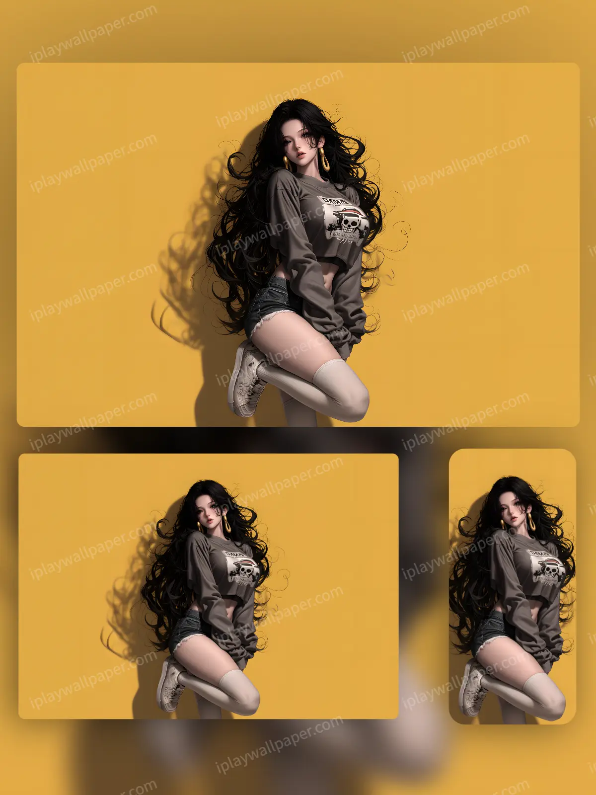 海贼王女帝汉库克超清4k壁纸 – 高清电脑手机平板三端壁纸套图【一套共4张】